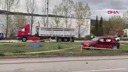 Karabükte TIR ile otomobil çarpıştı; aynı aileden 4 ölü, 1 yaralı