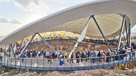 Göbeklitepe’yi 3 günde 30 bin kişi ziyaret etti: ‘Tarihin sıfır noktası’na bayram akını