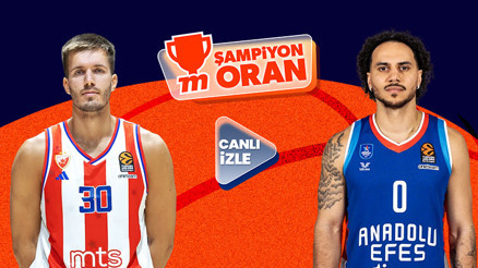 Anadolu Efes, EuroLeaguede Kızılyıldıza konuk olacak Maçın heyecanı canlı yayın ve Şampiyon Oranlar ile Mislide