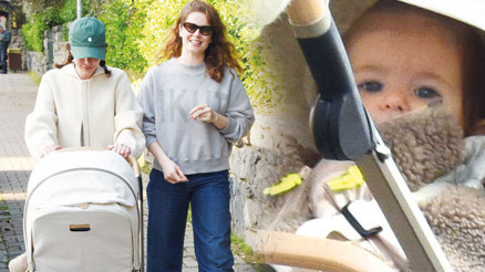 Burcu Biricikin kızı ilk kez görüntülendi... İşte Luna bebek