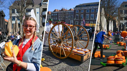 Hollanda’nın geleneksel peynir pazarı açıldı