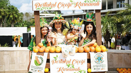 Adana’yı portakal kokusu sardı