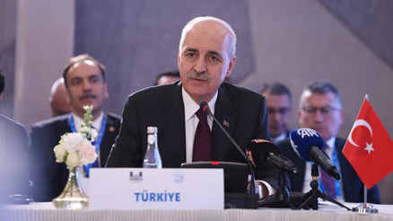 TBMM Başkanı Kurtulmuş: İsraile karşı uluslararası kurumların sessizliği mevcut sistemi sorgulatmaktadır