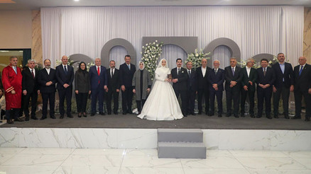 AK Parti Genel Başkan Yardımcısı Yavuz’un kızı dünya evine girdi