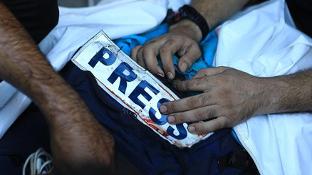 Türk medyasından İsraile tepki Gazeteci katliamı için küresel eylem çağrısı