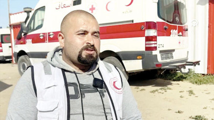 İsrail’in Kızılay katliamından sağ kurtulan Filistinli anlattı: Arkadaşlarımın son nefeslerini duydum