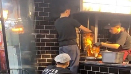 Pişmiş dönerin üzerine çiğ et eklenmişti İşletme hakkında inceleme başlatıldı