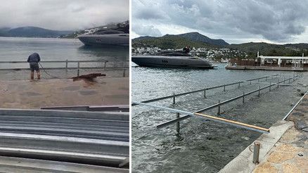 Bodrumda kaçak iskeleye örnek ceza