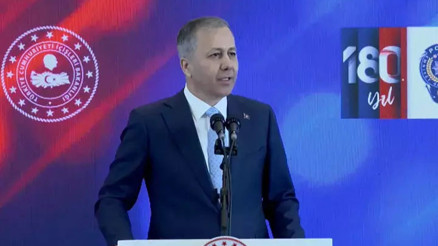 Bakan Yerlikaya, Türk Polis Teşkilatının 180. kuruluş yıl dönümünü kutlad