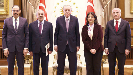 Erdoğan DEM Parti heyetini kabul etti