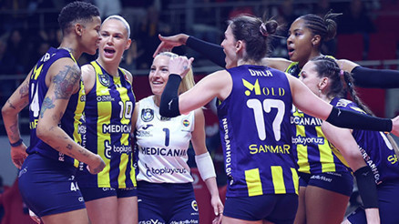 İkinci mücadelenin galibi Fenerbahçe Medicana