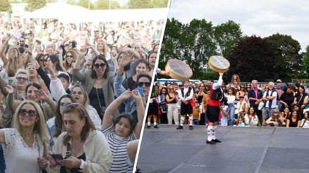 Festival başlıyor... Müzik, dans, eğlence...