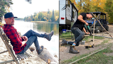 15 yıl uğraşıp ormanda kendine ev yaptı… Güzellik kraliçesiyle evlendi, büyük şehirden kaçtı… ‘Burası oğullarımın en büyük mirası