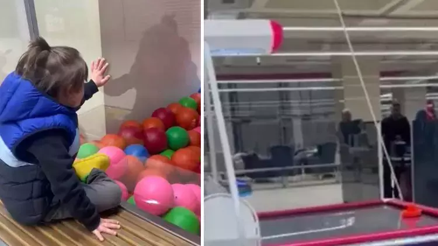 Down sendromlu çocuk oyun salonuna alınmadı