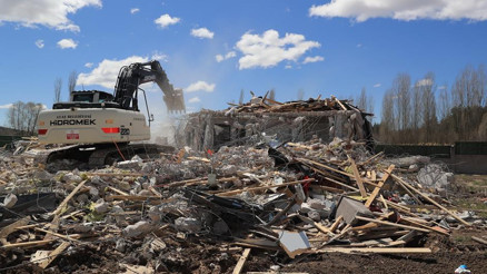 Yıkımlar başladı, başkan uyardı... Kaçak hobi alan sonunda üzülecek