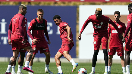 Galatasaray, Bodrum FK maçının hazırlıklarını sürdürdü