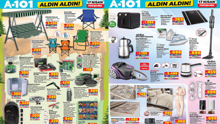 RAFLARDA A101 17 NİSAN AKTÜEL İNDİRİMLERİ 2025 || A101 kataloğu bu Perşembe ürünleri neler Akülü araba, yağsız fritöz, kamp malzemeleri A101de
