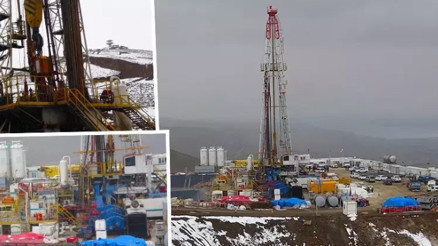 Van’da petrol arayışı: 200 tonluk dev sondaj kulesi kuruldu