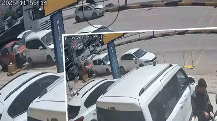 Hatayda korkunç kaza kamerada 1 can kaybı, 1 yaralı