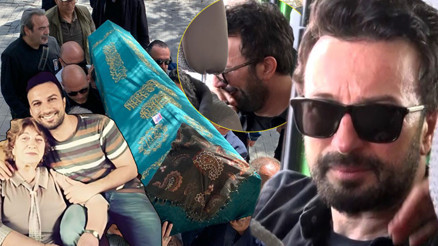 Tarkandan annesi Neşe Tevetoğluna veda... Gözyaşlarına boğuldu