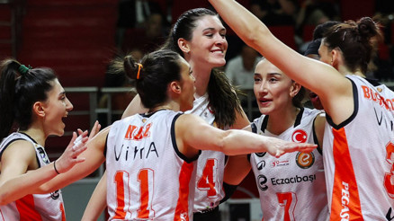 Eczacıbaşı Dynavit, Galatasaray Daikine set vermedi