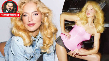 Kutlama sayısına poz verdi