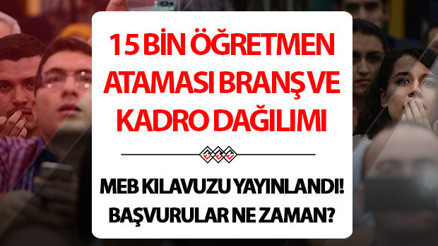 ÖĞRETMEN ATAMASI BRANŞ DAĞILIMI MEB VE KADROLAR KILAVUZU 2025 EKRANI || MEB sözleşmeli öğretmenlik başvuruları ne zaman, başladı mı MEB 15 bin öğretmen atamaları branş dağılımı ve kadrolar açıklandı En fazla hangi branştan atama yapılacak, kadro dağılımı nasıl ÖĞRETMEN ATAMASI BRANŞ DAĞILIMI MEB VE KADROLAR KILAVUZU 2025 EKRANI || MEB sözleşmeli öğretmenlik başvuruları ne zaman, başladı mı MEB 15 bin öğretmen atamaları branş dağılımı ve kadrolar açıklandı En fazla hangi branştan atama yapılacak, kadro dağılımı nasıl