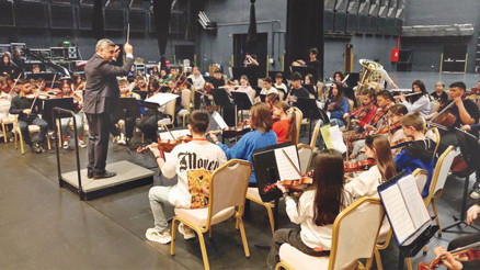 Çocuk Orkestrası ilk konsere hazır Çocuk Orkestrası ilk konsere hazır