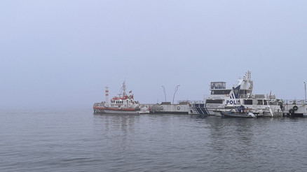 Çanakkale Boğazında yoğun sis: Gemi trafiği durduruldu