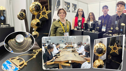 Yedi tepenin camileri takılara ilham oldu... Öğrencilerden ‘Yedi Tepe’nin Işıltısı’ koleksiyonu