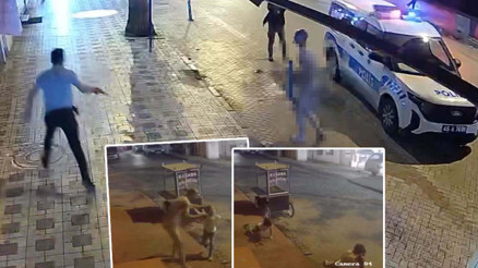 Manisada sokak ortasında kan donduran olay Eşini öldürdü, 8 yaşındaki kızını defalarca bıçakladı