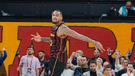 Basketbol Şampiyonlar Ligi’nde haftanın oyuncusu Galatasaray’dan James Palmer Jr.