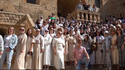 Gurbetçi 105 kadın, Diyarbakır ve Mardin’e hayran kaldı