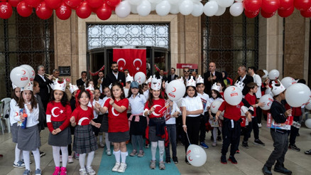 Ankarada 15 Temmuz Demokrasi Müzesinde çocuklara özel 23 Nisan etkinliği