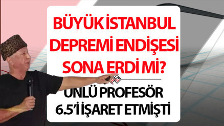 Büyük İstanbul depremi olacak mı, deprem riski bitti mi Silivri depremi sonrası Prof. Dr. Şener Üşümezsoyun o açıklaması gündeme geldi: 6.5i geçmeyecek
