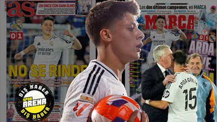 Arda Güler, İspanyolları büyüledi: Toni Kroos gibiydi Ancelottiden Ardaya teşekkür öpücüğü