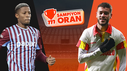 Trabzonspor, yarı finalde Göztepeyi konuk ediyor Maçın heyecanı Şampiyon Oranlar ile Mislide