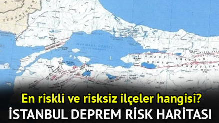 İstanbul deprem riski haritası 2025 | İstanbul’da deprem riski az ve yüksek olan ilçeler hangileri İstanbul’da fay hattı nerelerde geçiyor 2025 İşte deprem riski en az ve yüksek olan ilçeler