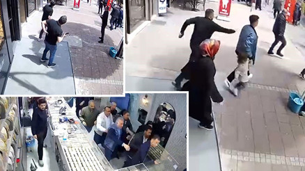 İstanbulda 6.2lik depremde panik anları: Atlama