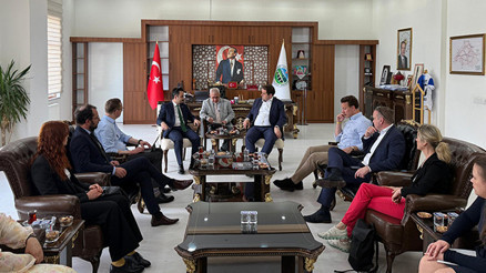 KRV Bakanı Liminski, Nurdağı’nı ziyaret etti