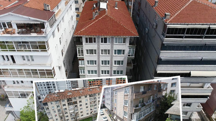 İstanbulda ihbarlar üzerine harekete geçildi: 6.2lik depremin ardından boşaltılan binalar görüntülendi