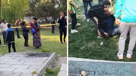 Esenyurtta deprem nedeniyle parkta kalan eşini ve baldızını silahla vurdu Çevredekiler tarafından darbedilerek yakalandı