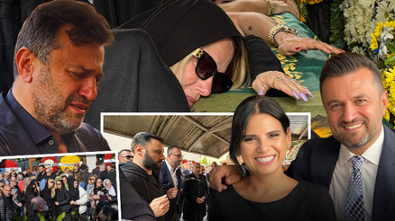 Bülent Uygunun en acı günü... Kızı Almina Tude, son yolculuğuna uğurlandı