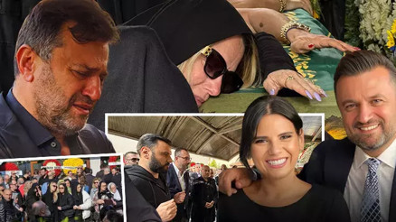 Bülent Uygunun en acı günü... Kızı Almina Tude, son yolculuğuna uğurlandı