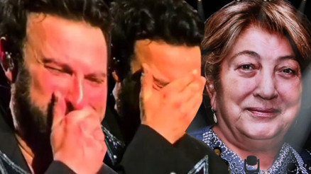 Vefat eden annesi için söyledi... Tarkan’ın gözyaşları