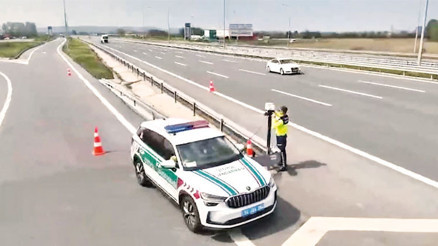 Hız ihlaline dört ayda 2 milyon 126 bin işlem