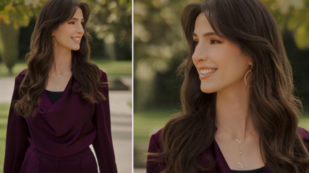 İyi ki doğmuşsun gelin hanım Aşk kolyesini de boynuna astı