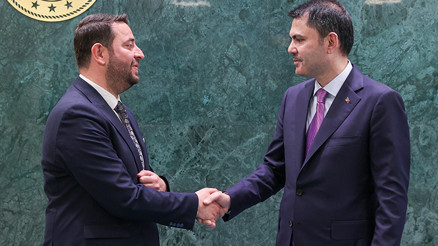 TİP’li Samandağ Belediye Başkanı’ndan Bakan Kurum’a teşekkür ziyareti