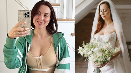 Gelinliğin dekoltesi yüzünden düğünü zehir olmuştu... Dayanamayıp göğüslerini küçülttürdü