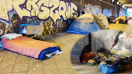 Berlin çaresiz kaldı Evsiz sayısı her geçen gün artıyor...